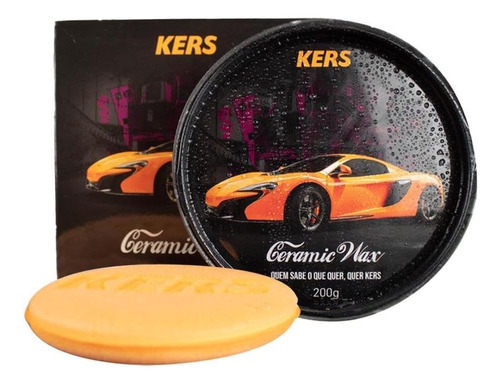 Cera Sintética Em Pasta Ceramic Wax 200g Kers