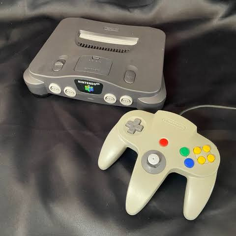 Nintendo 64 Original + Control Transparente (sin Caja)