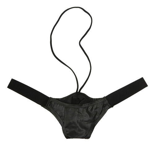 Ropa Interior Hollow String Para Hombre, De Charol Macizo, D