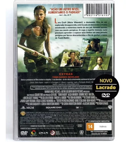 BLU-RAY) TOMB RAIDER - A ORIGEM - Graham King - DVD