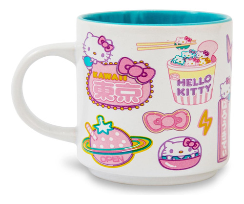 Sanrio Hello Kitty Kawaii Tokyo Allover Icons Apilamiento De