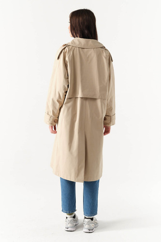 Trench Mujer Impermeable Largo Tapado Piloto Frias - Bolivia