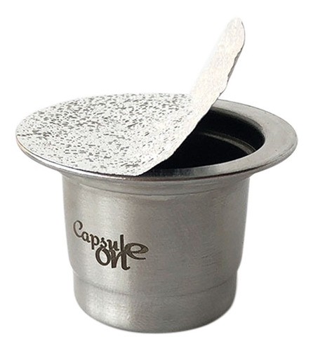 Cápsula De Café De Acero Inoxidable, Dos Cápsulas Reutiliz