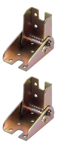 2x Autocatirios Para La Mesa De Bloqueo De Color Galvanizado