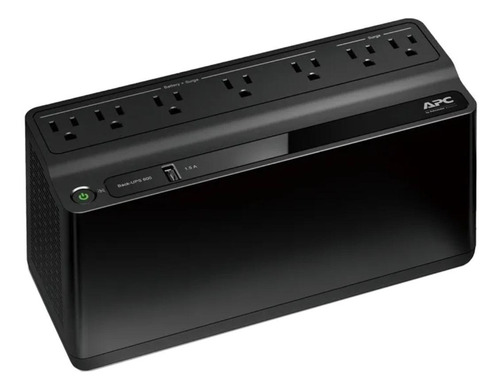  APC Back-UPS BE600M1 600VA entrada y salida de 120V negro