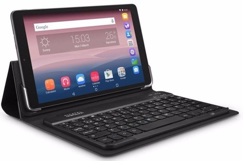 Tablet Alcatel Pixi3 10.1  Wifi Qc 16 Gb 5mp Negra- Teclado