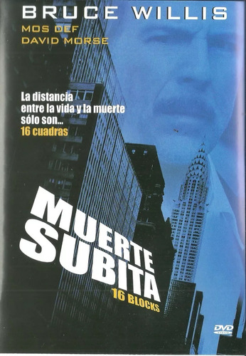 Muerte Súbita | Dvd Bruce Willis Película Nueva