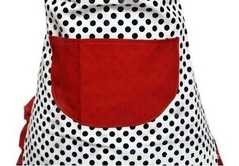 Hyzrz Lovely Lady Dot Coqueta Lienzo Funny Apron Restaurant