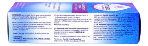 Replens Gel Humectante Vaginal 2.5 G Caja Con 6 Aplicadores