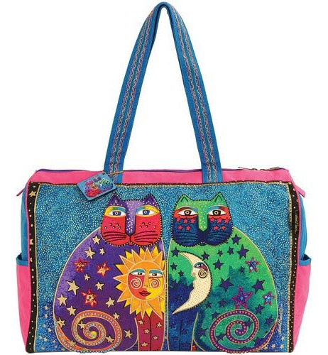 Laurel Burch Bolsa De Viaje De Cremallera Superior, De 21 Pu