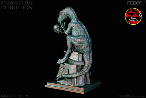 Rebor Oddities Extinction Renaissance Bronze Velociraptor