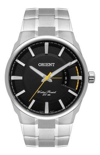 Relógio Masculino Análogo Orient 50m Mbss1355-p1sx