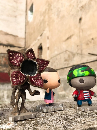 Muñecos Stranger Things - Impresión 3d - 8cm. Eleven Y Otros