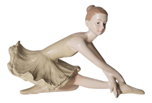 Elegante Estatuilla Bailarina De Ballet Decoración De