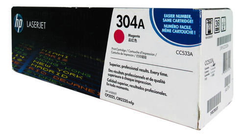 Toner Hp 304a (cc533a) Magenta