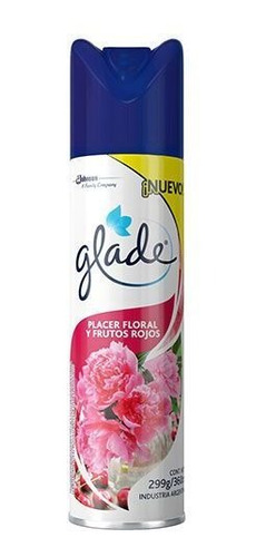 Glade Aerosol Placer Floral Y Frutos Rojos Regular 360 Ml