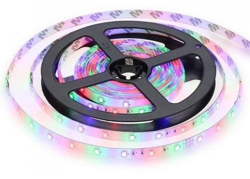 Tira Luz Led Rgb 5050 5 Metros Impermeable Automatica Ip65