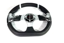 Comprar Volante Deportivo Tuning Racing 3cm Negro + Cromo V526c-4