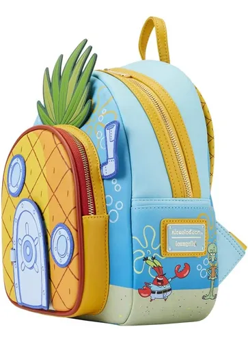 Lounglefy Spongebob Squarepants House Bolso De Hombro Con Do