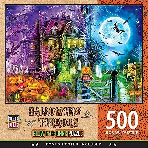 Rompecabeza - Masterpieces Holiday 500 Glow Puzzles Collecti