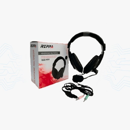 Headphone Con Microfono Stereo Rippa 16ge-hs03