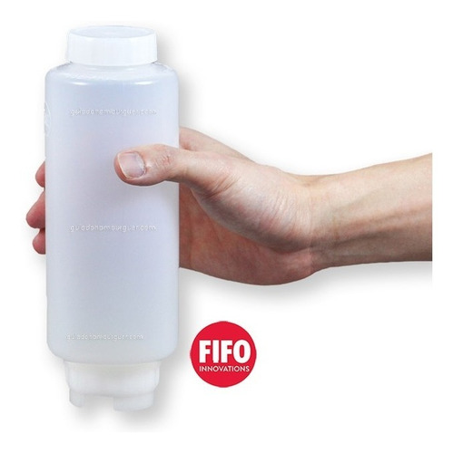 Kit 6 Bisnagas Fifo 710ml () Válvula Amarela Subway