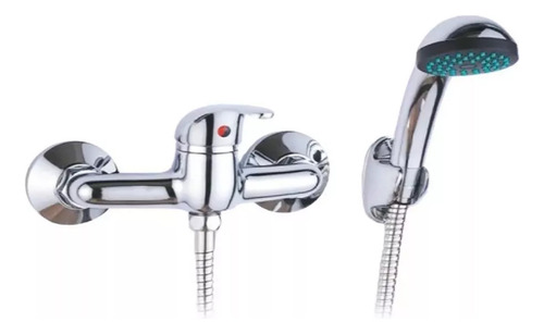 Llave Monomando Ducha Colomba Taumm Kit Completo