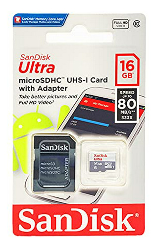 Tarjeta Micro Sd  Ultra 16gb