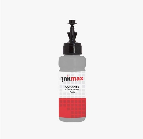 Tinta Inkmax Preto Compativel 100ml L110 L120 L3150 L4150