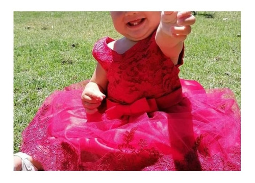 Vestidos De Niñas Fiestas Cumpleaños Y Bautizos T2 T4 T6 T8