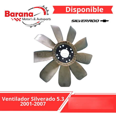 Ventilador Silverado 5.3 2001-2007