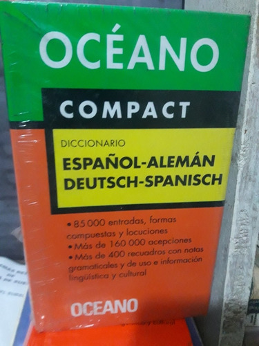 Imagen 2 de 10 de Diccionario_español-aleman,aleman-español De Oceano
