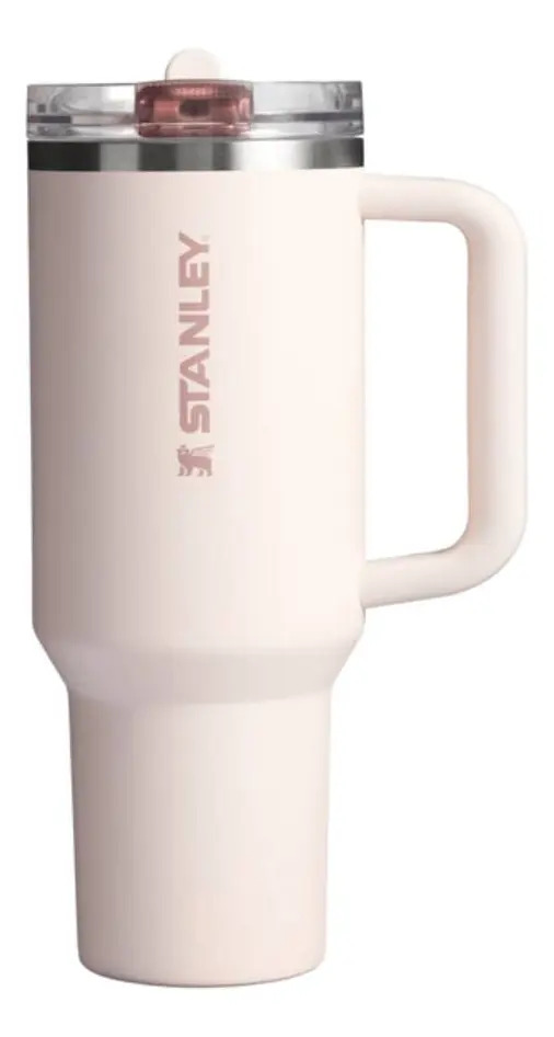 Vaso Stanley Quencher Protour Flip Straw 1.2lt Rose Quartz