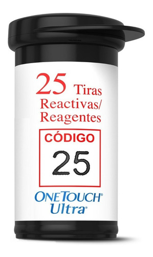 Imagen 2 de 3 de Onetouch Ultra Paquete 75 Tiras Reactivas Para Glucómetro