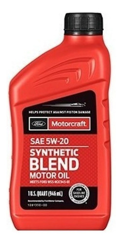 Aceite Semisintetico Motorcraft 5w20 Original Sellado 