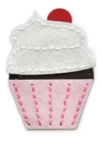 Memory Box Craft Dies Plush Cute Cupcake
