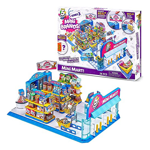 5 Marcas Sorpresa Mini Mini Mart Playset Series 3 De V9q7s