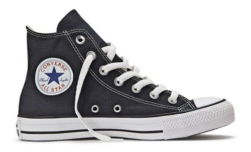 Bota Converse All Star Negra/blanco 157197c