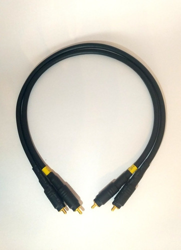 Imagen 1 de 8 de Cables Rca A Rca 50cm Audiopipe