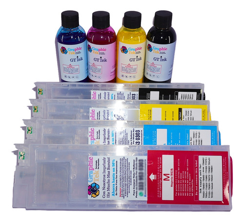 Cartucho T11 Rellenable Compatible Epson Wf C5810 C5890 5390