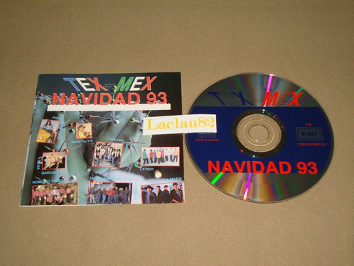 Tex Mex Navidad 93 Emi Cd Mafia Latino Montalvo Rigo Dekada