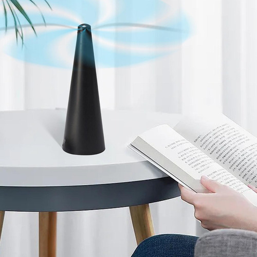Mz Fly Fan Keep Away From Flies Fly Catcher Eléctrico Negro