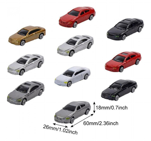 20 Piezas De Juguetes De Coche Modelo En De Arena De