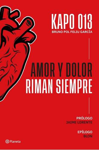 Libro Amor Y Dolor Riman Siempre - Kapo013