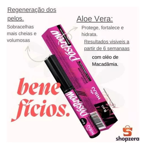 Pós Braw Sérum Regenerador Com Macadâmia P/sobracelhas 8ml