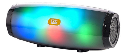 T&g Tg165 5wx2 Fm Bluetooth Speaker With Led Flash Light