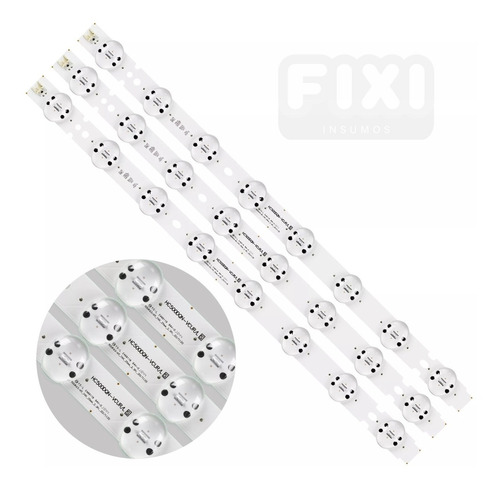 Kit Tiras Led Para Tv LG 50 / 50uk6550 / 50uk6300 / 50um7500