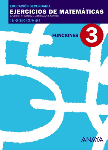 Libro - Ejercicios Matematicas 3-(3ºeso).(funciones) 