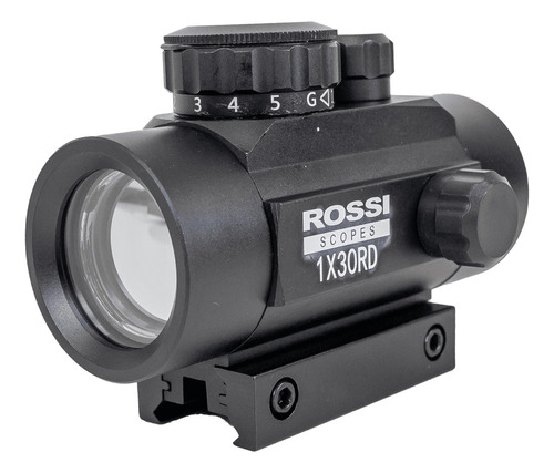 Red Dot Rossi 1x30rd Mira Holográfica P/ Airsoft Red/green