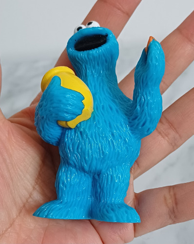 Figura De Acción Monster Cookie Come Galletas Plaza Sésamo (Usado)
